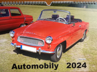 Automobily 2024 (nástěnný kalendář)