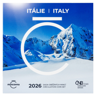 Sada oběžných mincí ČR 2026 Olympijské hry Itále (Standart)