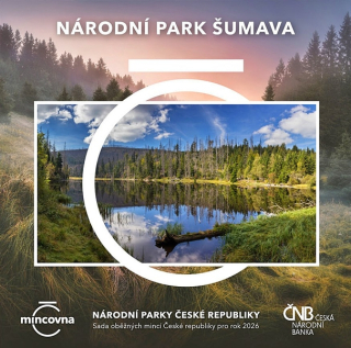 Sada oběžných mincí ČR 2026 Šumava (Standart)