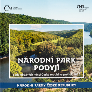 Sada oběžných mincí ČR 2025 Podyjí (Standart)